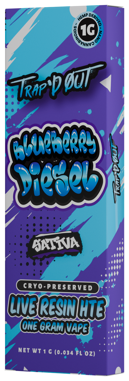 Trap’d Out CBDP and Kanna 1g vape package