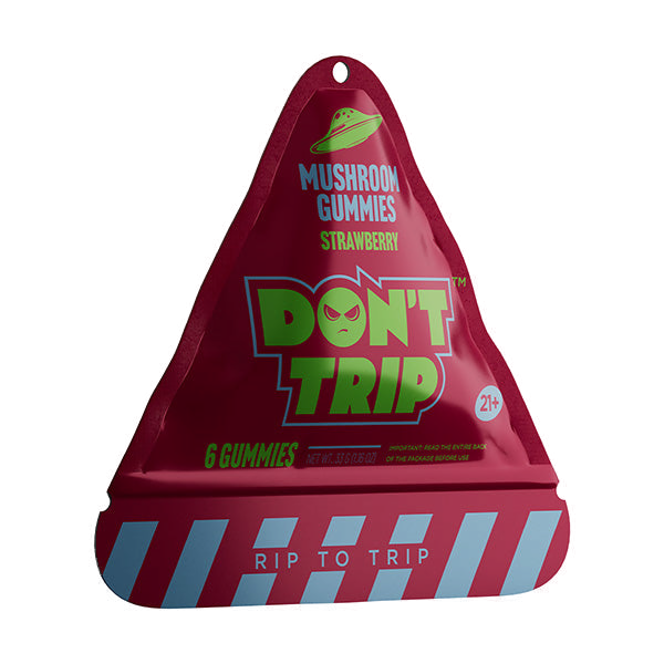 Dozo Don't Trip Mushroom Gummies 6 Count – Strawberry