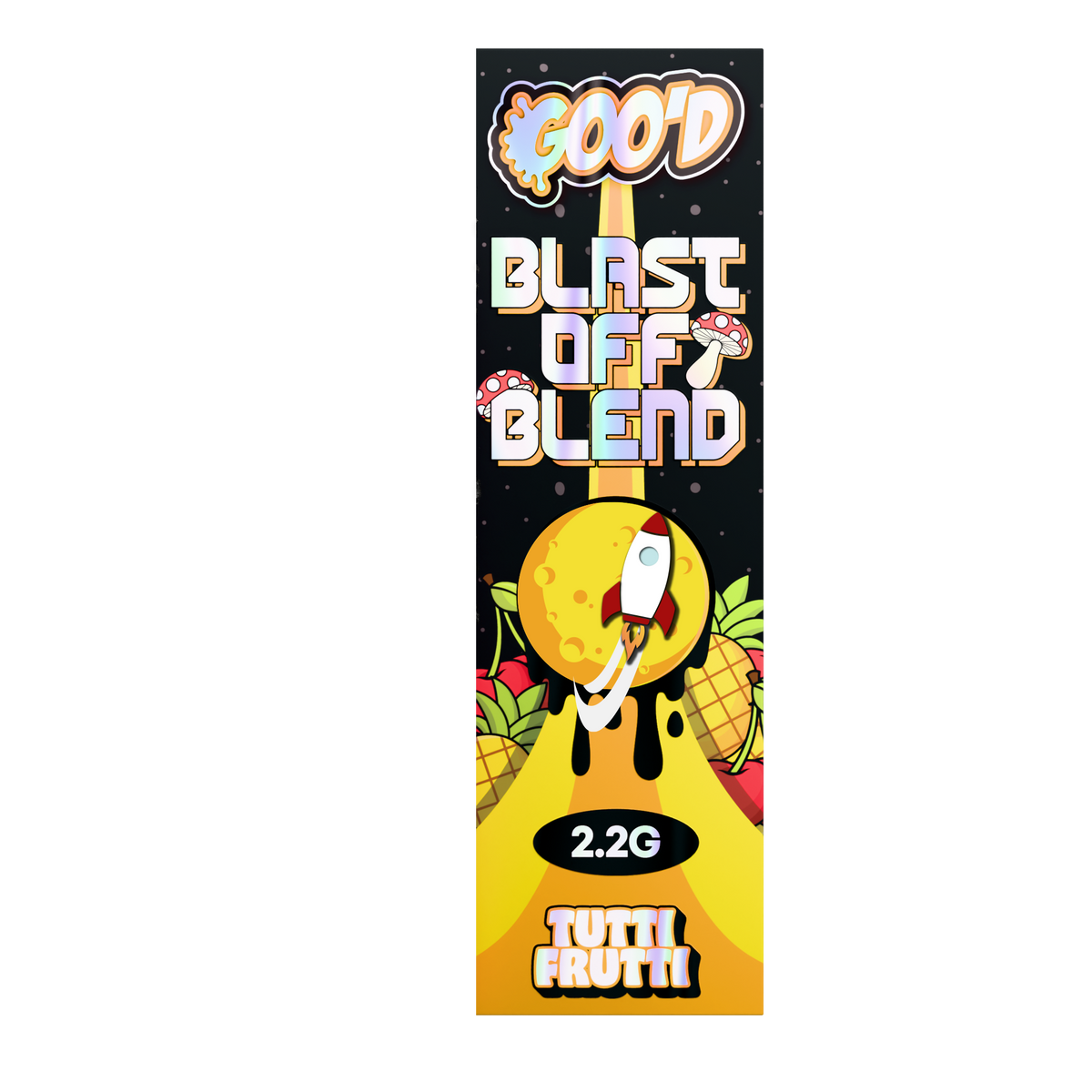 GOO’D Blast Off 2.2g mushroom vape package