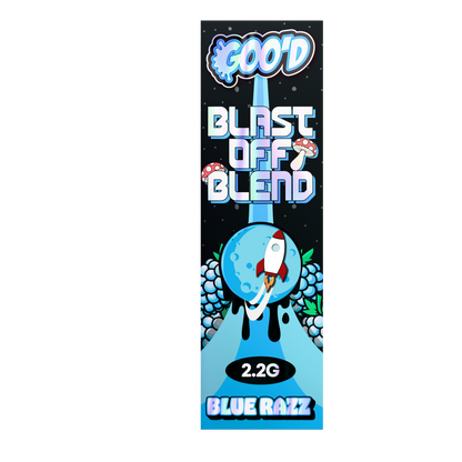 GOO’D Blast Off 2.2g mushroom vape package