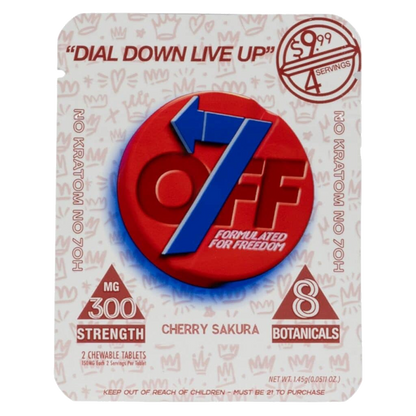 OFF7 Botanical Blend Tablets 2-Pack — Cherry Sakura