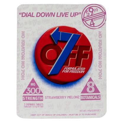 OFF7 Botanical Blend Tablets 2-Pack — Strawberry Melonz