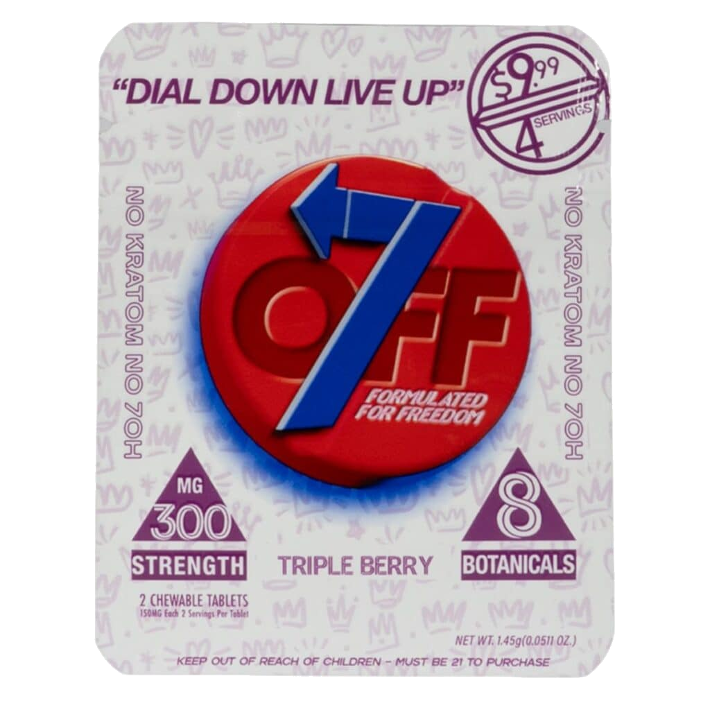 OFF7 Botanical Blend Tablets 2-Pack — Triple Berry
