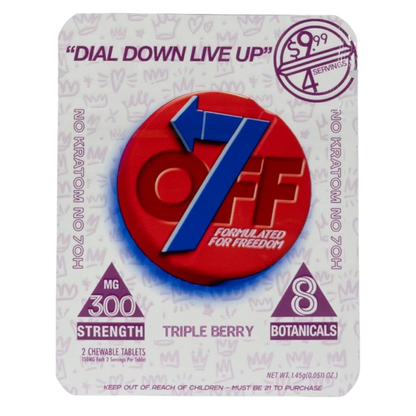 OFF7 Botanical Blend Tablets 2-Pack — Triple Berry