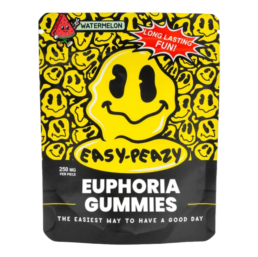 Easy Peazy 10-count functional gummies package