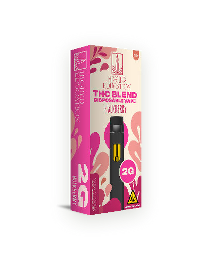 Higher Education THC Blend 2G Echo Disposable Vape — Hulkberry