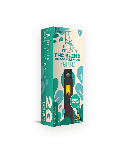 Higher Education THC Blend 2G Echo Disposable Vape — Kush Mintz