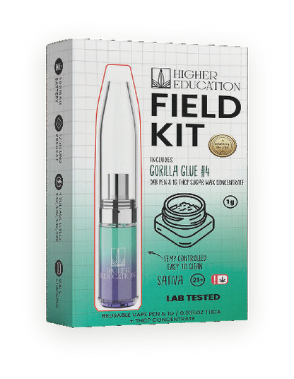 Higher Education 1G THCP Sugar Wax Field Kit — Gorilla Glue #4