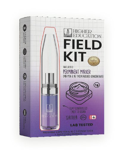 Higher Education 1G THCA Budder Field Kit — Permanent Marker