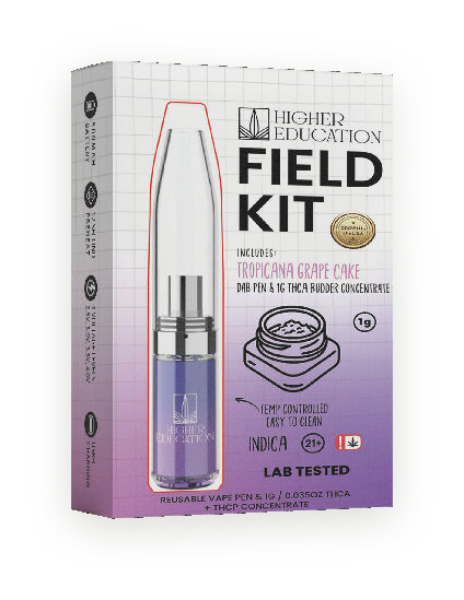 Higher Education 1G THCP Sugar Wax Field Kit — Tropicana Grape Cake