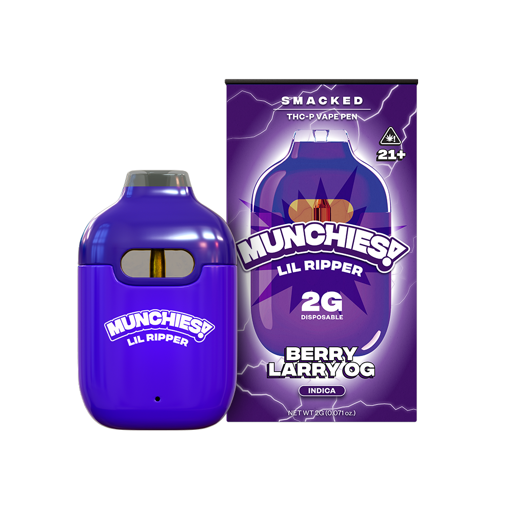 MUNCHIES Lil Ripper 2g THCP Smacker Sauce disposable — Berry Larry OG