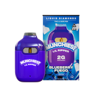 MUNCHIES Lil Ripper 2g THCA liquid diamonds disposable — Blueberry Fuego