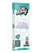 Litty Loaded Live Diamond 1G Disposable Vape — White Gummy