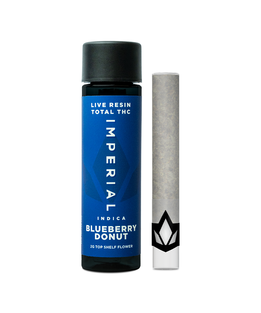 Imperial Extraction 2g loaded THCP pre-roll — Blueberry Donut