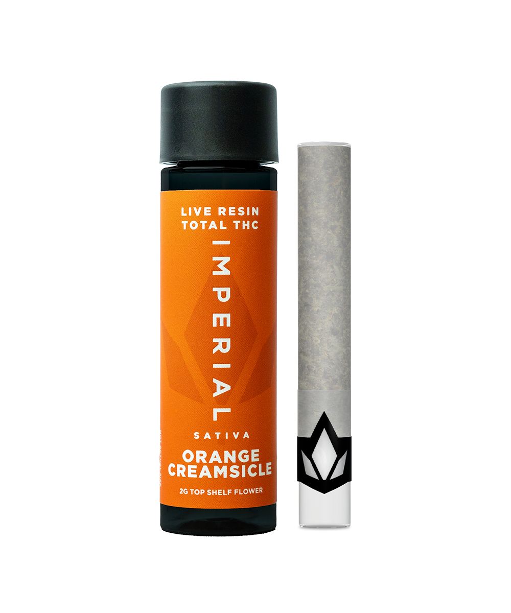 Imperial Extraction 2g loaded THCP pre-roll — Orange Creamsicle