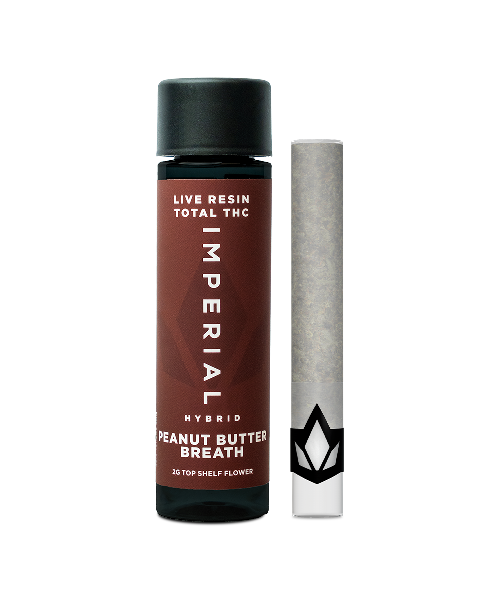 Imperial Extraction 2g loaded THCP pre-roll — Peanut Butter Breath
