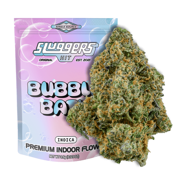 Sluggers Bubble Bath 3.5g flower package