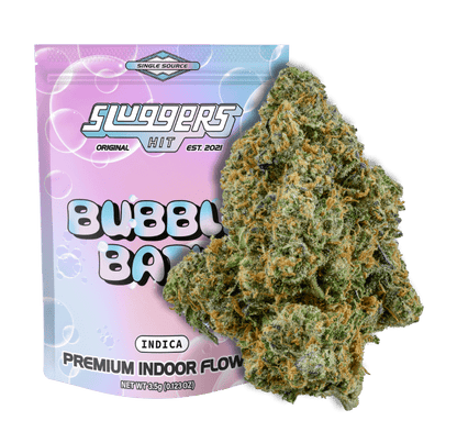 Sluggers Bubble Bath 3.5g flower package