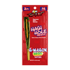HiXotic Trap'd Out Jeffrey THCA Hash Holes — Apple Jack sativa, 4G donut pre-roll