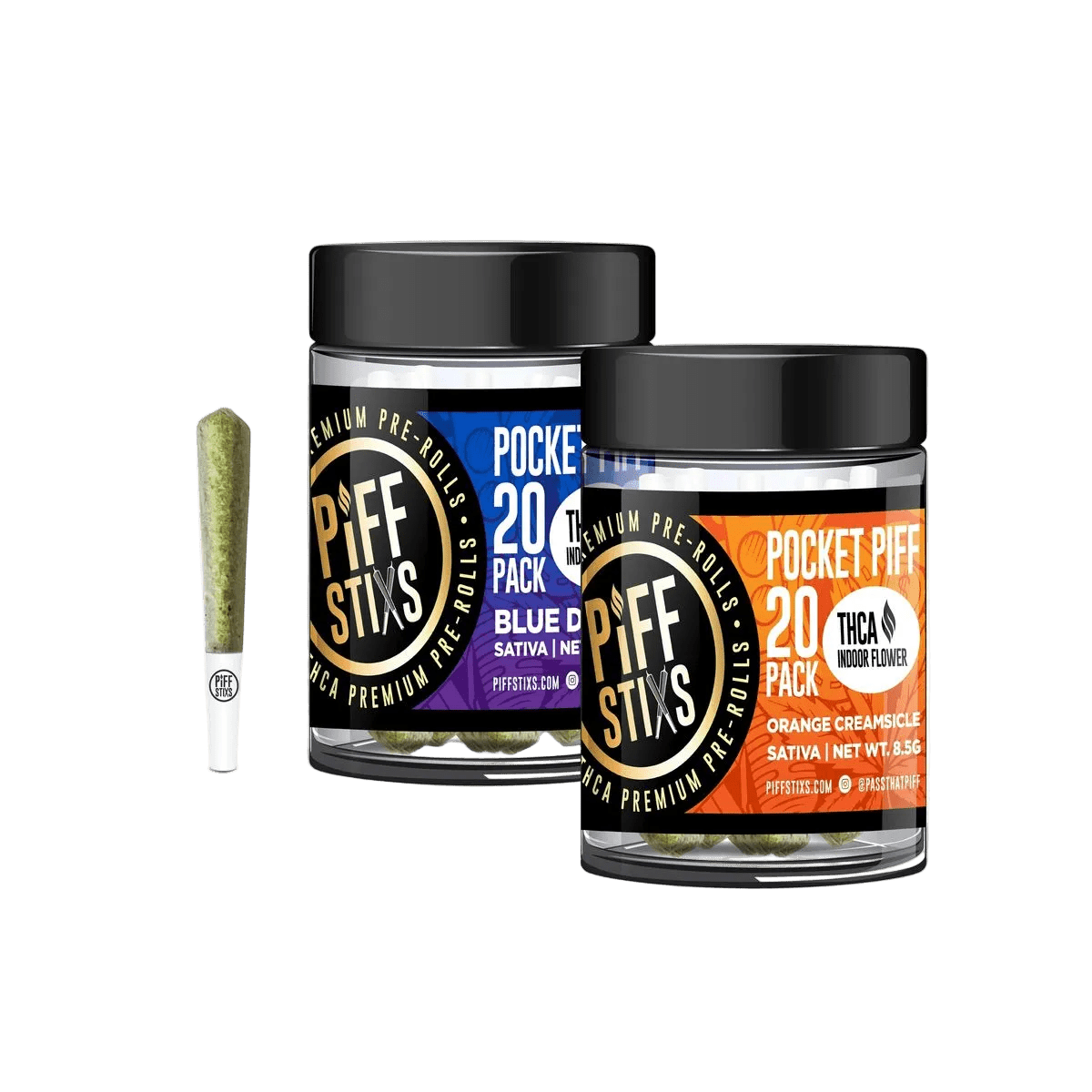 Pocket Piff THCA Flower — Mystery sativa, 8.5G premium indoor