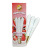 Elevated Haze GOO'D Snow Cones Hemp Pre Rolls, hybrid Pineapple Express strain, with visible pre-rolled hemp joints in packaging.