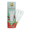 Elevated Haze GOO'D Snow Cones Hemp Pre Rolls with hybrid Pineapple Express flavor, displayed in a close-up shot.
