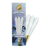 Elevated Haze GOO'D Snow Cones Hemp Pre Rolls with hybrid Pineapple Express flavor, featuring a single pre-roll in a sleek packaging.