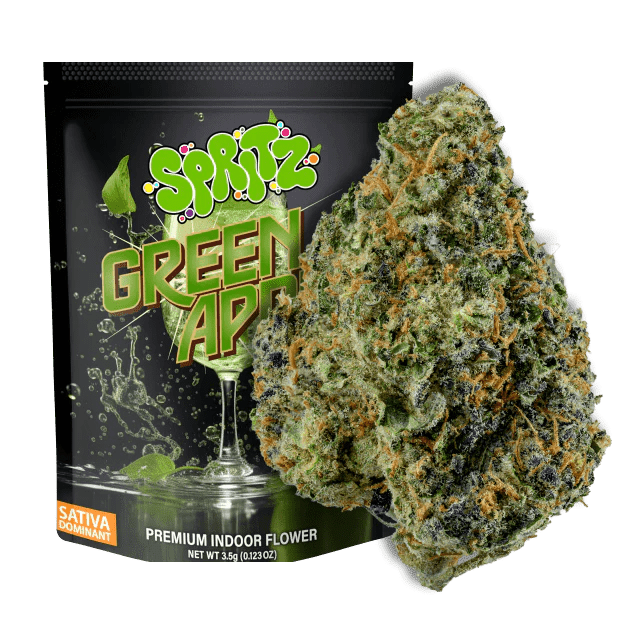 Spritz Exotic Indoor THCA Flower — Zereal Milk indica, 3.5G jar