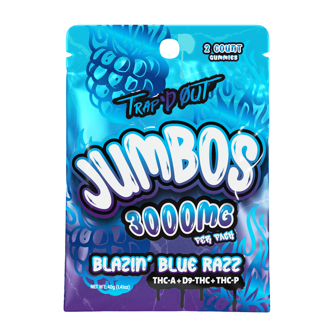 HiXotic Trap’d Out Jumbo Gummies 2-count packaging