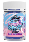 HiXotic Trap'd Out Jeffrey Live Resin Gummies — Blueberry AK47, 10-count pouch