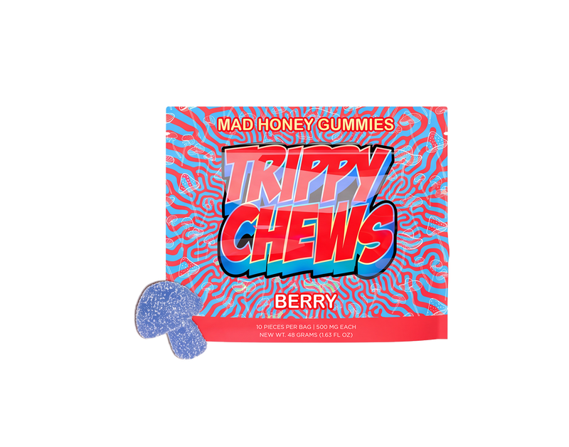 Trippy Chews Mad Honey Gummies — Berry