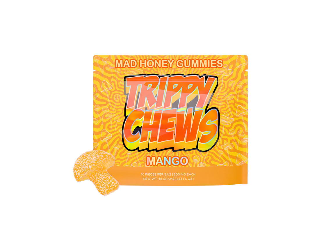 Trippy Chews Mad Honey Gummies — Mango