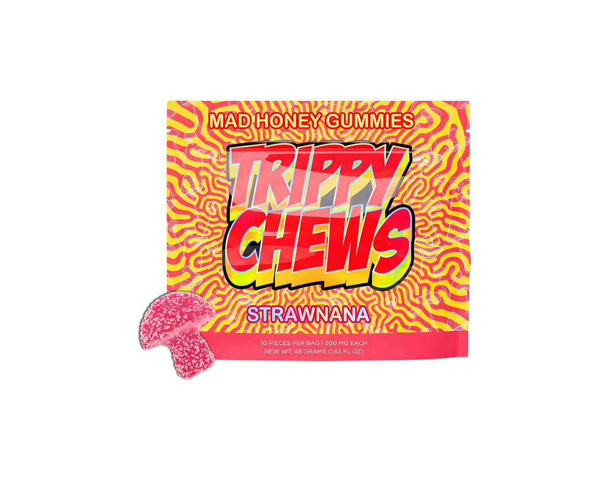 Trippy Chews Mad Honey Gummies — Strawnana